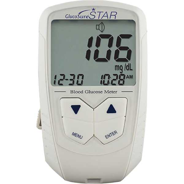 glucosure star blood glucose meter