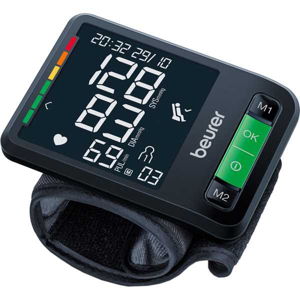 Beurer Series 800W Smart Bluetooth Blood Pressure Wrist Monitor, BC87W