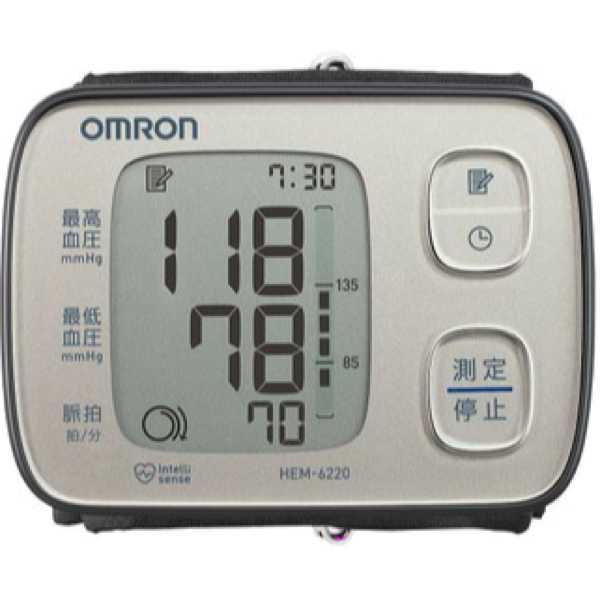 Omron Blood Pressure Monitor Wrist Hem-6220-sl fromJAPAN for sale online