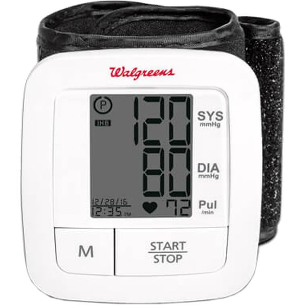 Walgreens, Automatic Wrist Blood Pressure Monitor, Homedics - MONITOR ONLY