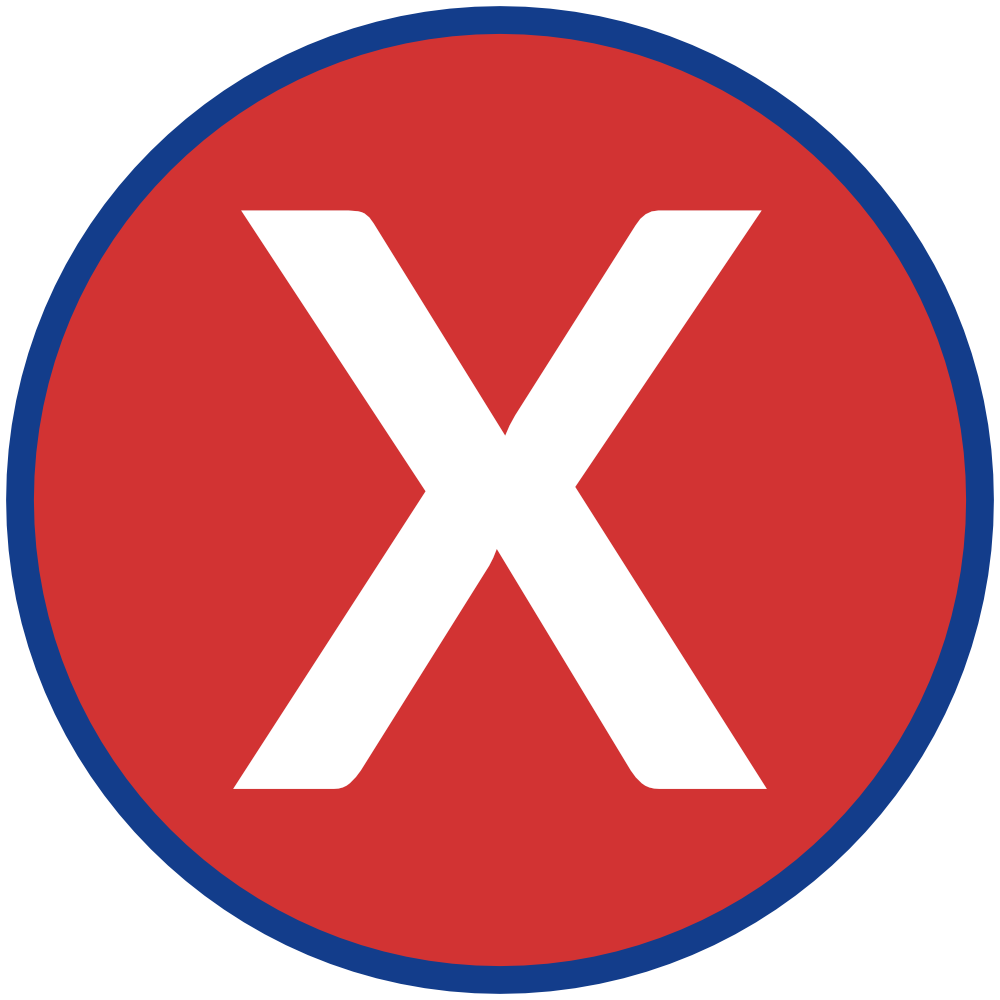 X Badge
